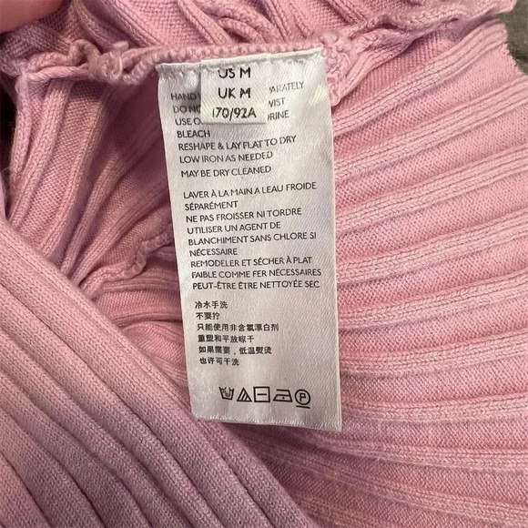 Urban Outfitters Women's Lilac Cropped Tank Top Size M Sleeveless Casual - Picture 9 of 10